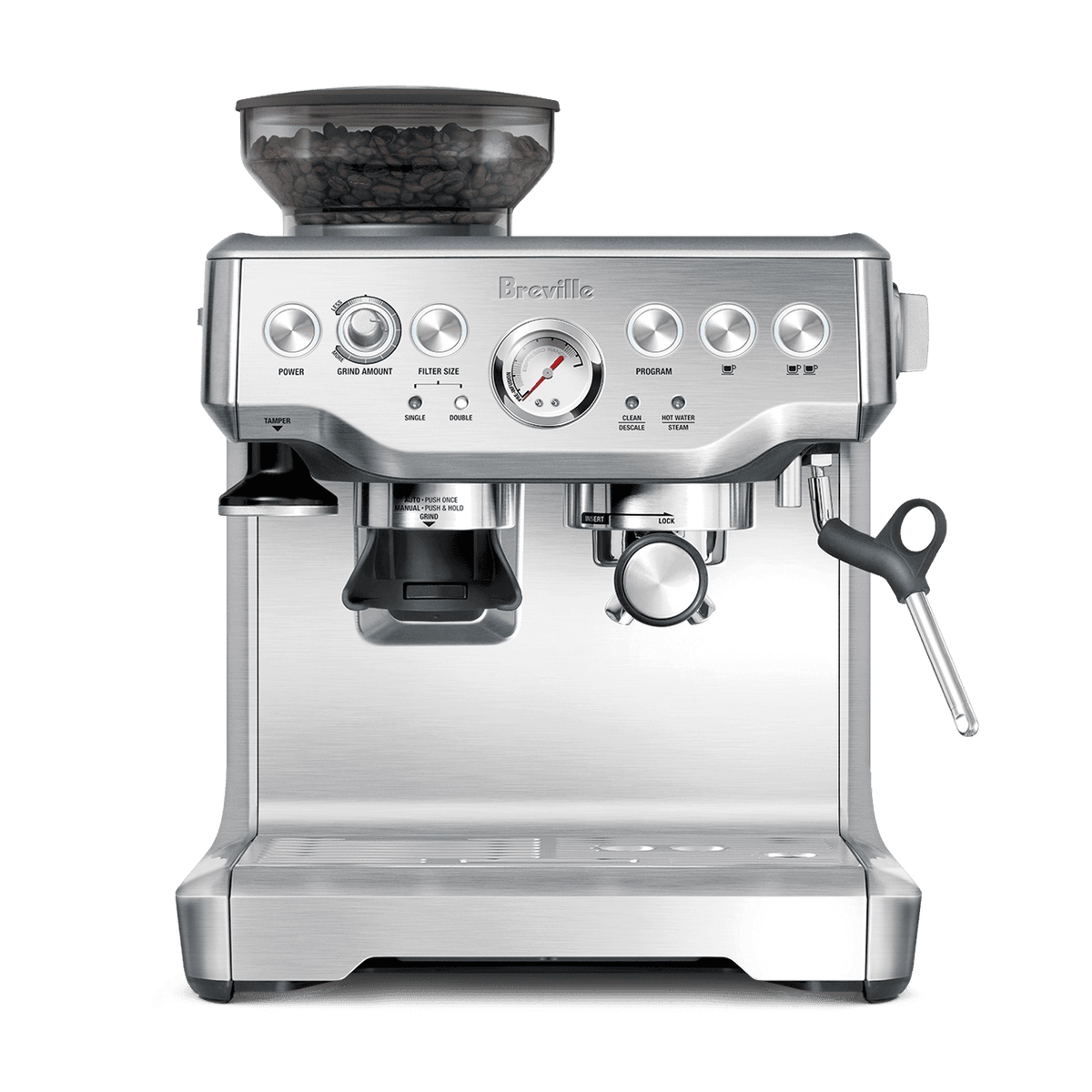 Breville Barista Express Espresso Machine (BES870XL) — Refurbished, Open Box